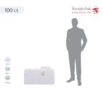 مخزن آب 100 لیتری مکعبی تهران پلیمر یارا