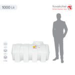 مخزن آب 1000 لیتری بیضی تهران پلیمر یارا