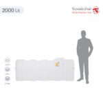 مخزن آب 2000 لیتری مکعبی تهران پلیمر یارا