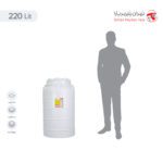 مخزن آب 220 لیتری عمودی تهران پلیمر یارا