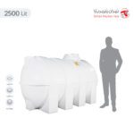 مخزن آب 2500 لیتری افقی تهران پلیمر یارا