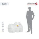 مخزن آب 350 لیتری افقی تهران پلیمر یارا