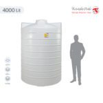 مخزن آب 4000 لیتری عمودی بلند تهران پلیمر یارا