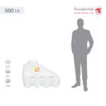 مخزن آب 500 لیتری زیرپله تهران پلیمر یارا