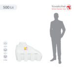 مخزن آب 500 لیتری زیرپله تهران پلیمر یارا