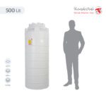 مخزن آب 500 لیتری عمودی بلند تهران پلیمر یارا