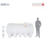 مخزن آب 5000 لیتری بیضی تهران پلیمر یارا