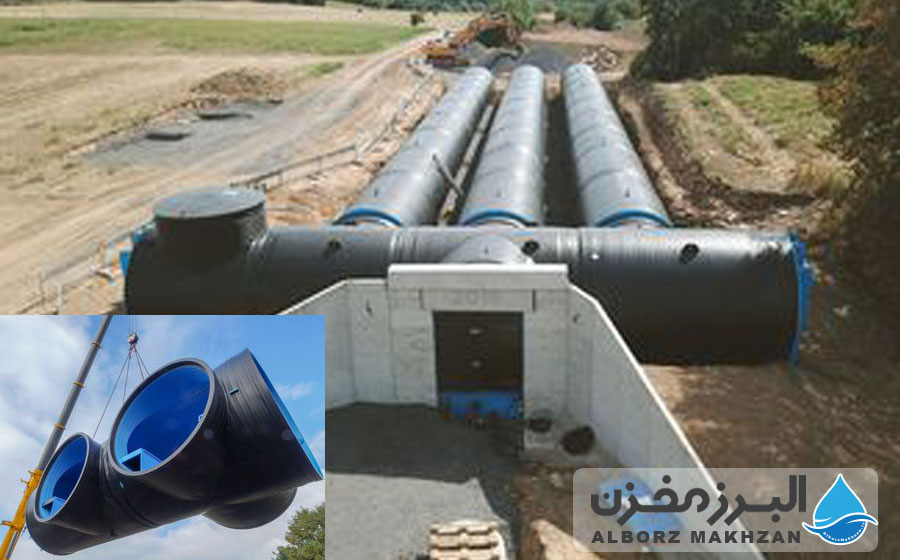 بزرگترین مخزن پلی اتیلن