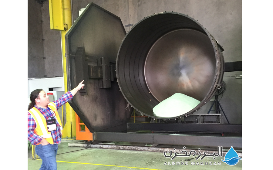 ساخت مخزن آب