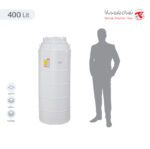 مخزن آب 400 لیتری عمودی بلند تهران پلیمر یارا