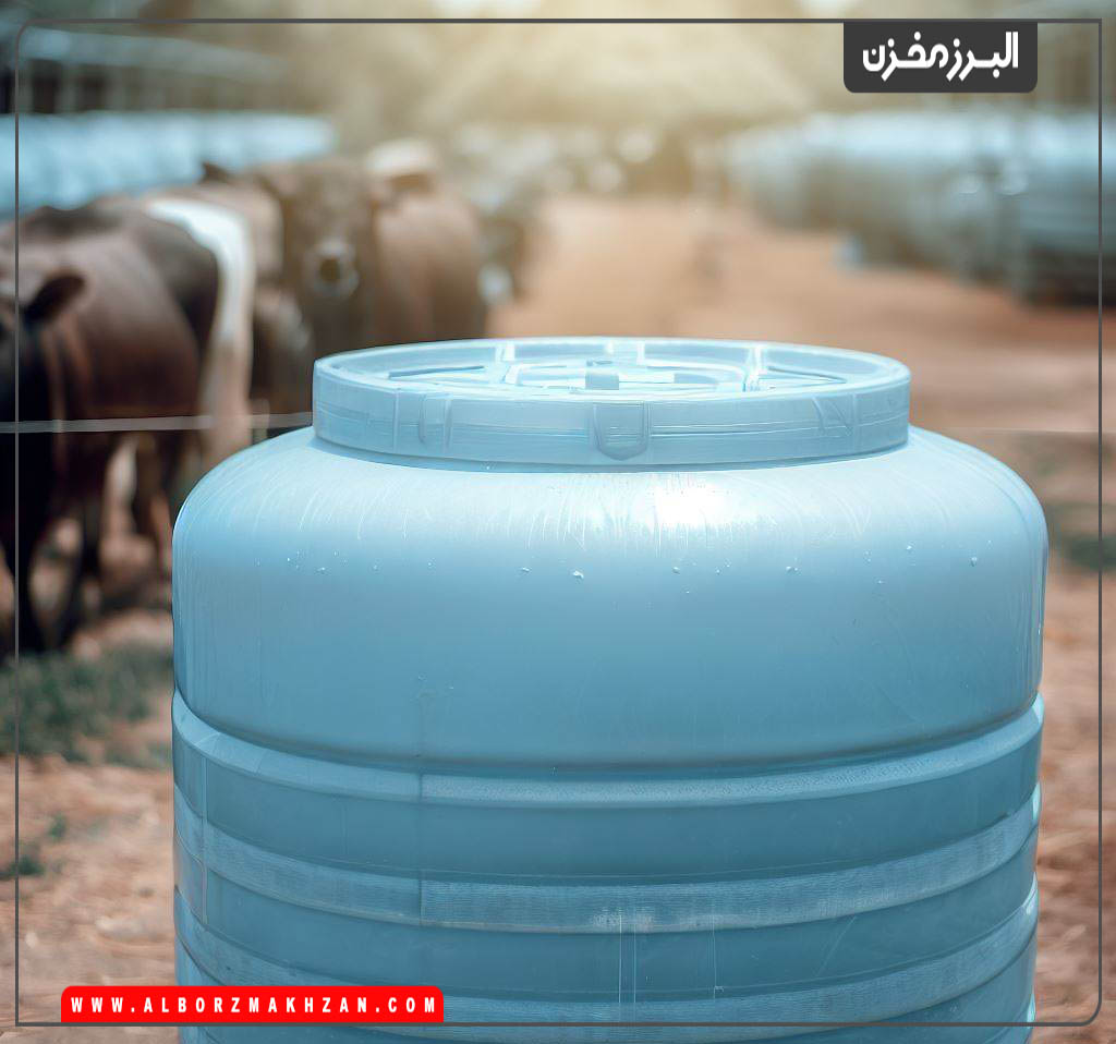 مخزن پلیاتیلن مناسب برای صنعت دام و طیور