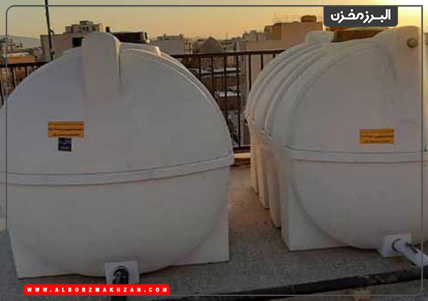 نصب تانکر آب در ارتفاع پشت بام
