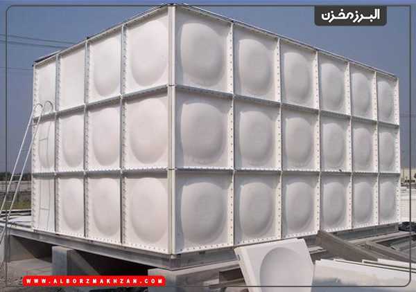 مخزن آب کامپوزیتی مخزن فایبرگلس یا مخزن پلیمری GRP